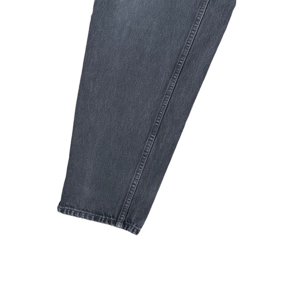 Vtg Levis 560 Orange Tab Black Jeans Mens Tapered Leg Loose Fit Black 34W 32L - Picture 7 of 14